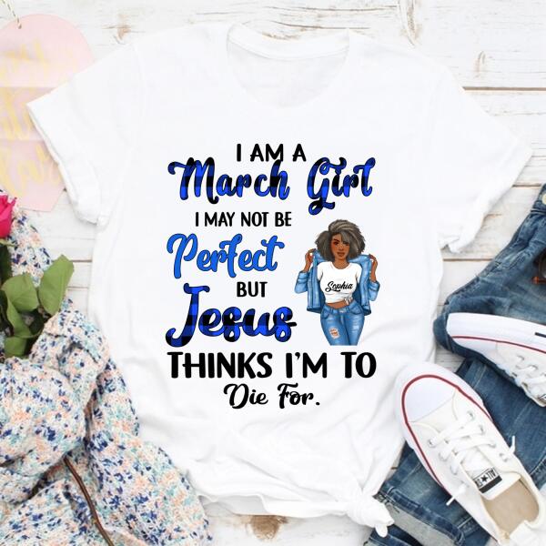 March Birthday Shirt, Custom Birthday Shirt, Queens Born In March, March Birthday Shirts For Woman, March Birthday Gifts