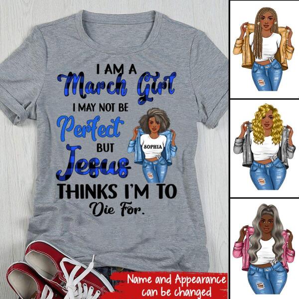 March Birthday Shirt, Custom Birthday Shirt, Queens Born In March, March Birthday Shirts For Woman, March Birthday Gifts