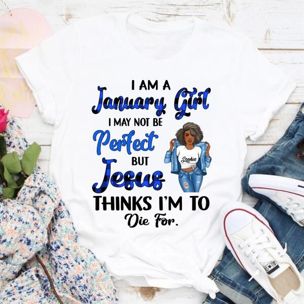 January Birthday Shirt, Custom Birthday Shirt, Queens Born In January, January Birthday Shirts For Woman, January Birthday Gifts