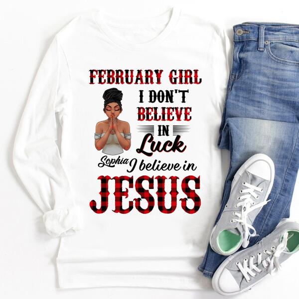 February Birthday Shirt, Custom Birthday Shirt, Queens Born In February, February Birthday Shirts For Woman, February Birthday Gifts