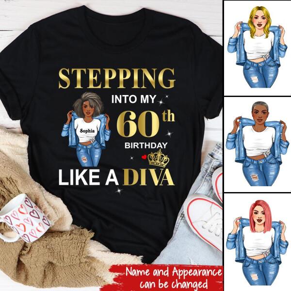 Chapter 60, Fabulous Since 1966 60th Birthday Unique T Shirt For Woman, Custom Birthday Shirt, Her Gifts For 60 Years Old , Turning 60 Birthday Cotton Shirt