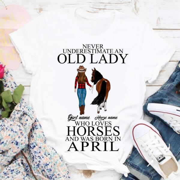 April Birthday Shirt, Custom Birthday Shirt, Queens Born In April, April Birthday Shirts For Woman, April Birthday Gifts