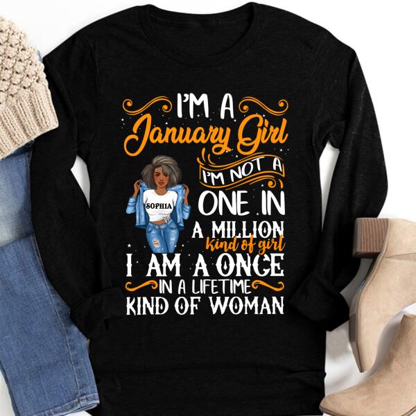 January Birthday Shirt, Custom Birthday Shirt, Queens Born In January, January Birthday Shirts For Woman, January Birthday Gifts