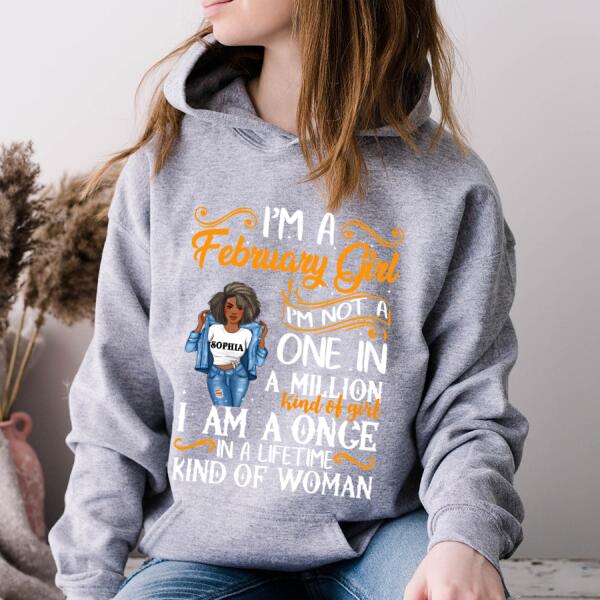 February Birthday Shirt, Custom Birthday Shirt, Queens Born In February, February Birthday Shirts For Woman, February Birthday Gifts