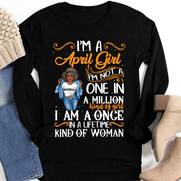 April Birthday Shirt, Custom Birthday Shirt, Queens Born In April, April Birthday Shirts For Woman, April Birthday Gifts