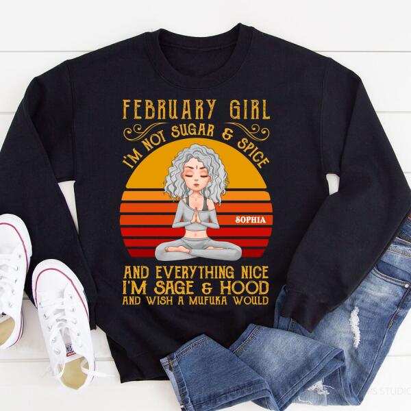 February Birthday Shirt, Custom Birthday Shirt, Queens Born In February, February Birthday Shirts For Woman, February Birthday Gifts