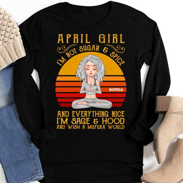 April Birthday Shirt, Custom Birthday Shirt, Queens Born In April, April Birthday Shirts For Woman, April Birthday Gifts