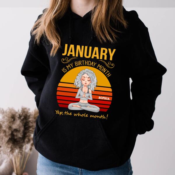 January Birthday Shirt, Custom Birthday Shirt, Queens Born In January, January Birthday Shirts For Woman, January Birthday Gifts