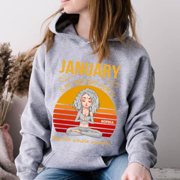 January Birthday Shirt, Custom Birthday Shirt, Queens Born In January, January Birthday Shirts For Woman, January Birthday Gifts