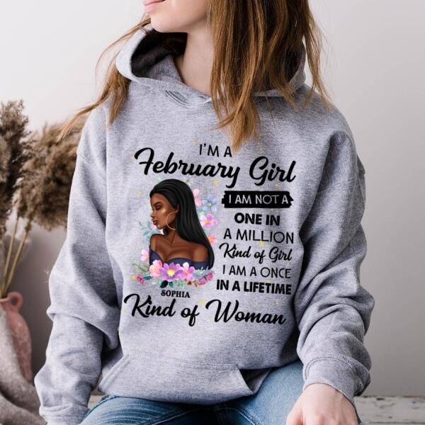 February Birthday Shirt, Custom Birthday Shirt, Queens Born In February, February Birthday Shirts For Woman, February Birthday Gifts
