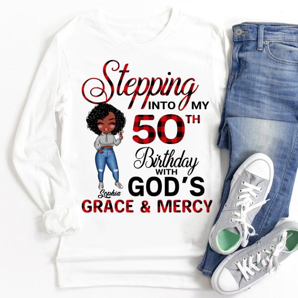 Chapter 50, Fabulous Since 1972 50th Birthday Unique T Shirt For Woman, Custom Birthday Shirt, Her Gifts For 50 Years Old , Turning 50 Birthday Cotton Shirt