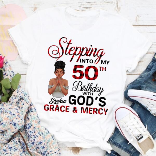 Chapter 50, Fabulous Since 1972 50th Birthday Unique T Shirt For Woman, Custom Birthday Shirt, Her Gifts For 50 Years Old , Turning 50 Birthday Cotton Shirt