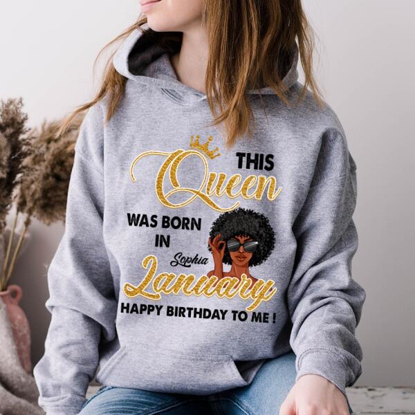 January Birthday Shirt, Custom Birthday Shirt, Queens Born In January, January Birthday Shirts For Woman, January Birthday Gifts