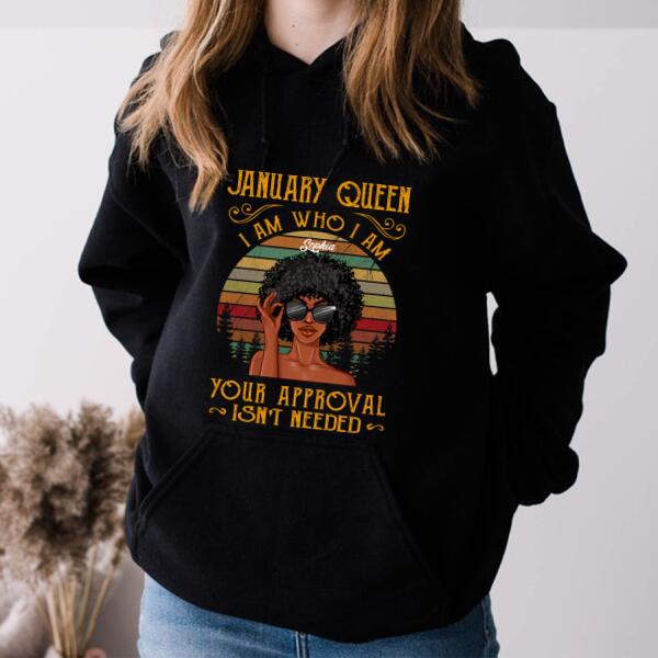 January Birthday Shirt, Custom Birthday Shirt, Queens Born In January, January Birthday Shirts For Woman, January Birthday Gifts