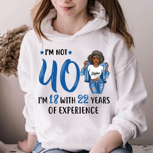 Personalized Birthday T Shirt, Chapter 40, Fabulous Since 1982 40th Birthday Unique T Shirt For Woman, Her Gifts For 40 Years Old , Turning 40 Birthday Cotton Shirt