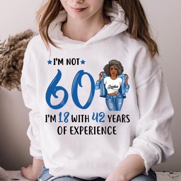 Personalized Birthday T Shirt, Chapter 60, Fabulous Since 1962 60th Birthday Unique T Shirt For Woman, Her Gifts For 60 Years Old , Turning 60 Birthday Cotton Shirt