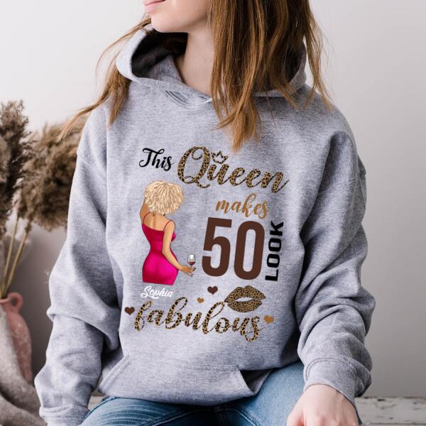 Chapter 50, Fabulous Since 1972 50th Birthday Unique T Shirt For Woman, Custom Birthday Shirt, Her Gifts For 50 Years Old , Turning 50 Birthday Cotton Shirt