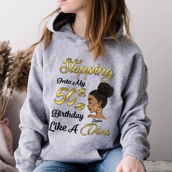 Chapter 50, Fabulous Since 1972 50th Birthday Unique T Shirt For Woman, Custom Birthday Shirt, Her Gifts For 50 Years Old , Turning 50 Birthday Cotton Shirt