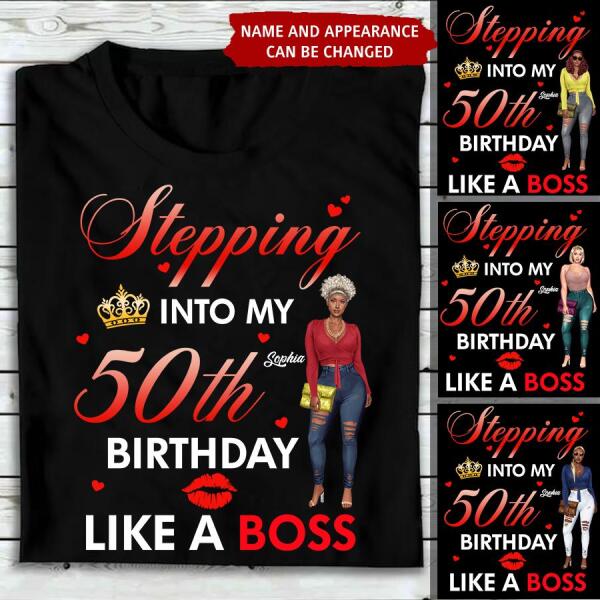 Chapter 50, Fabulous Since 1972 50th Birthday Unique T Shirt For Woman, Custom Birthday Shirt, Her Gifts For 50 Years Old , Turning 50 Birthday Cotton Shirt
