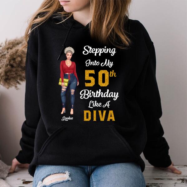 Chapter 50, Fabulous Since 1972 50th Birthday Unique T Shirt For Woman, Custom Birthday Shirt, Her Gifts For 50 Years Old , Turning 50 Birthday Cotton Shirt