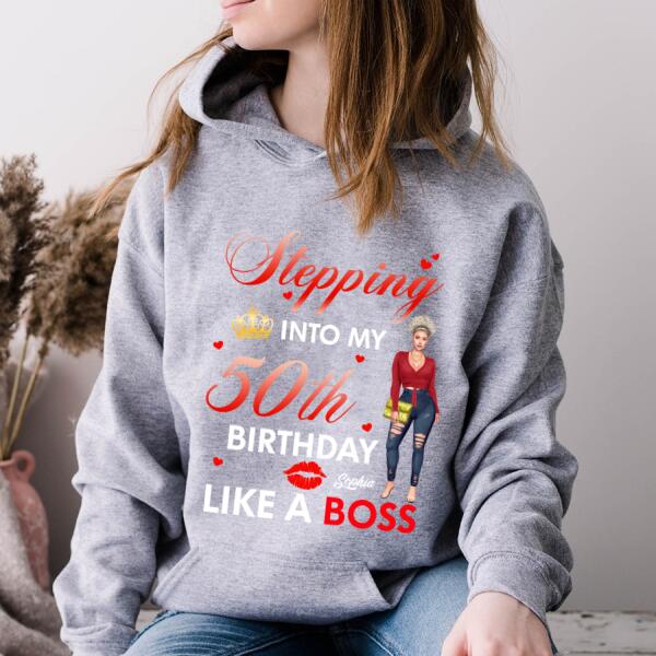 Chapter 50, Fabulous Since 1972 50th Birthday Unique T Shirt For Woman, Custom Birthday Shirt, Her Gifts For 50 Years Old , Turning 50 Birthday Cotton Shirt