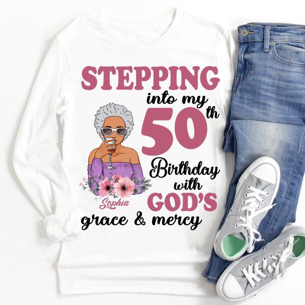 Chapter 50, Fabulous Since 1972 50th Birthday Unique T Shirt For Woman, Custom Birthday Shirt, Her Gifts For 50 Years Old , Turning 50 Birthday Cotton Shirt