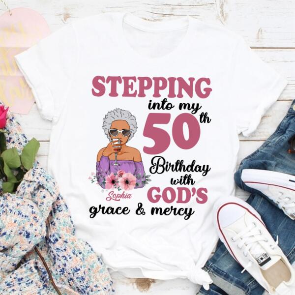 Chapter 50, Fabulous Since 1972 50th Birthday Unique T Shirt For Woman, Custom Birthday Shirt, Her Gifts For 50 Years Old , Turning 50 Birthday Cotton Shirt