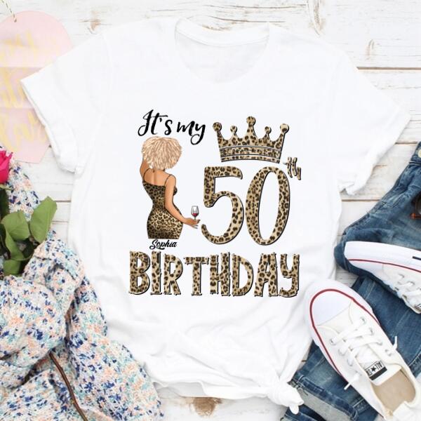 Chapter 50, Fabulous Since 1972 50th Birthday Unique T Shirt For Woman, Custom Birthday Shirt, Her Gifts For 50 Years Old , Turning 50 Birthday Cotton Shirt