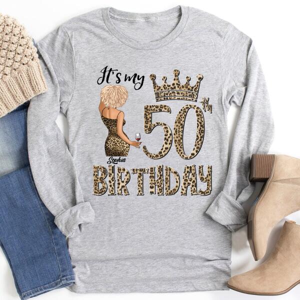 Chapter 50, Fabulous Since 1972 50th Birthday Unique T Shirt For Woman, Custom Birthday Shirt, Her Gifts For 50 Years Old , Turning 50 Birthday Cotton Shirt