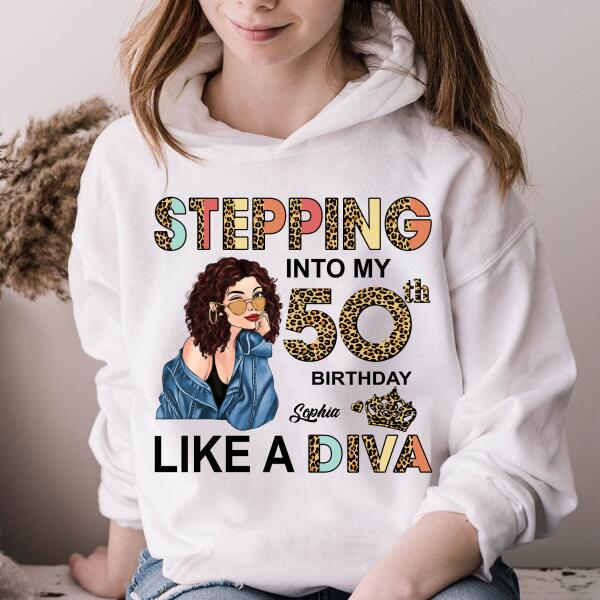 Chapter 50, Fabulous Since 1972 50th Birthday Unique T Shirt For Woman, Custom Birthday Shirt, Her Gifts For 50 Years Old , Turning 50 Birthday Cotton Shirt