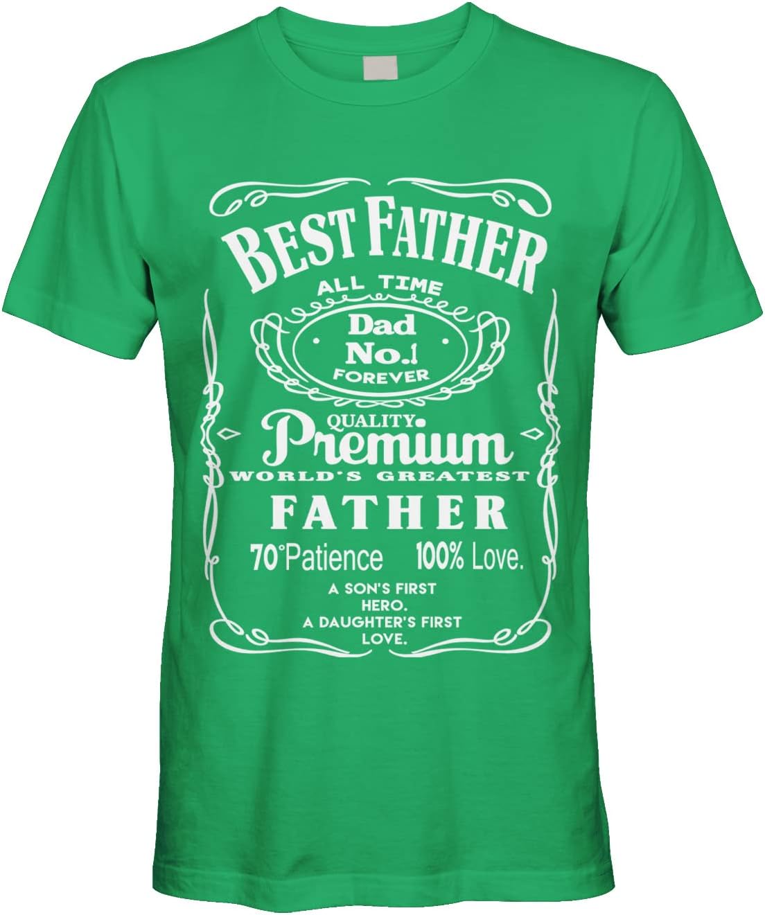Men&#39;s Best Father Premium Dad World&#39;s Greatest No.1