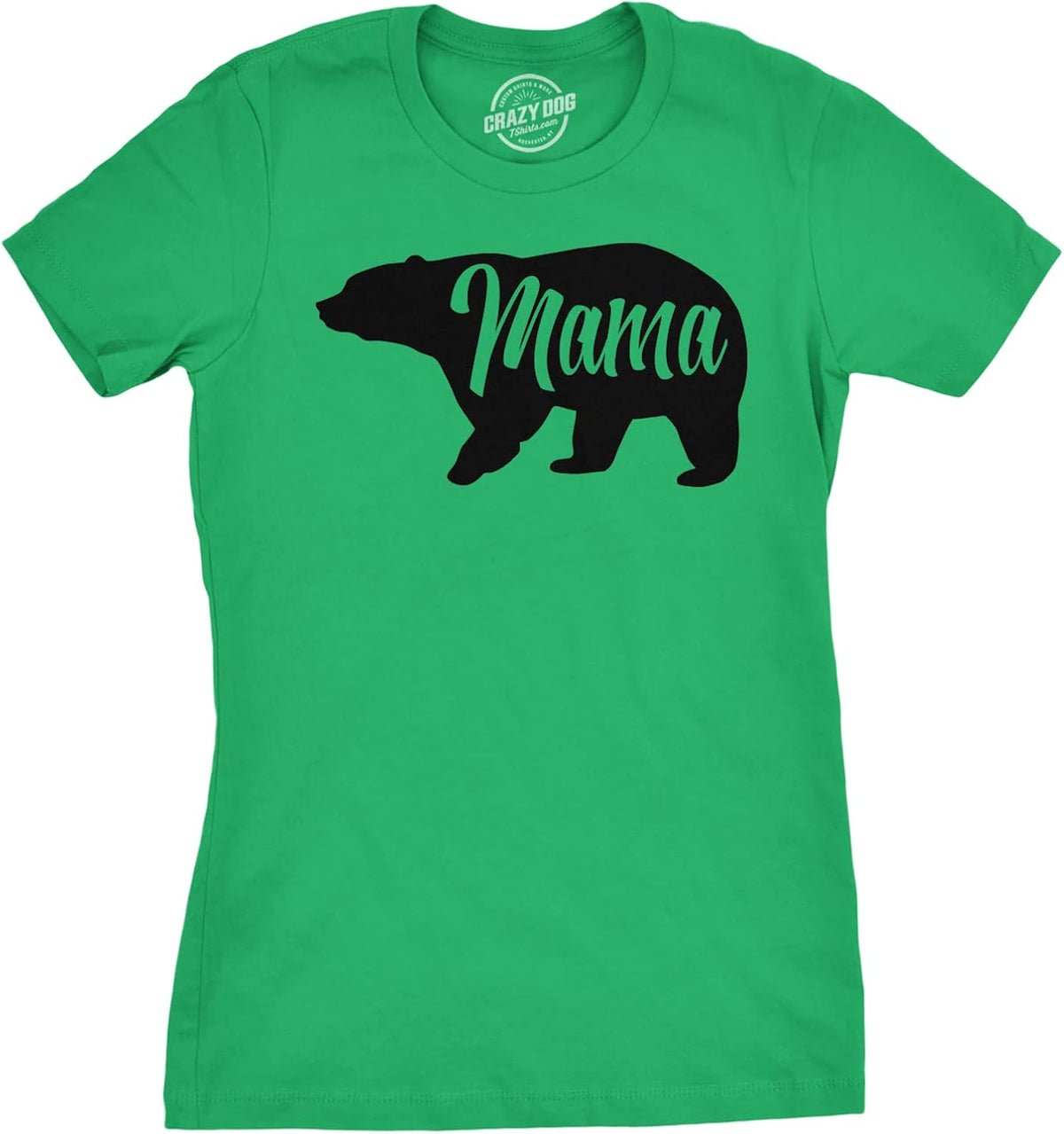 Womens Mama Bear T Shirt Cute Funny Best Mom of Boys Girls Cool Mother Tee Mother Shirt
