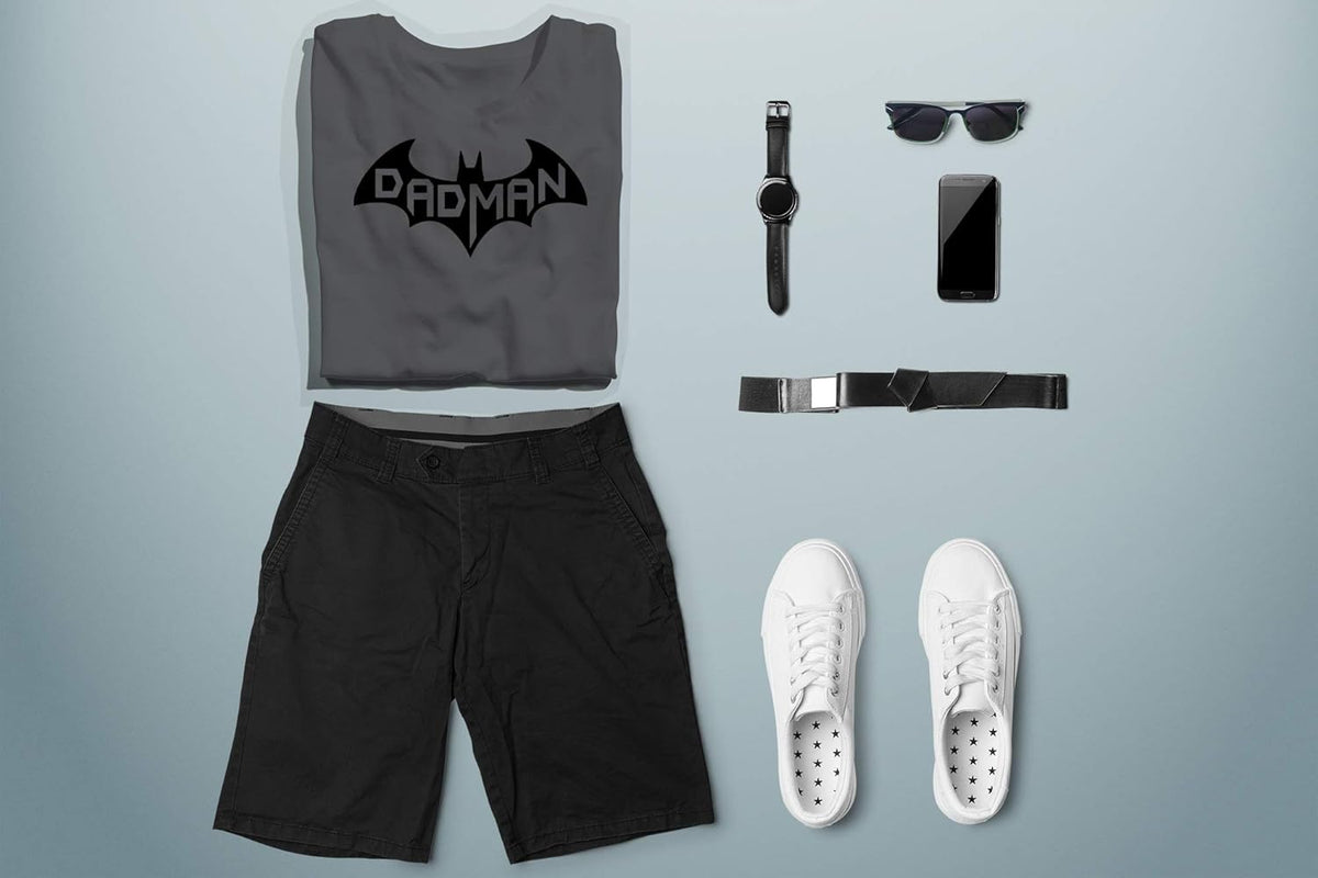 CBTWear Dadman - Super Dadman Bat Hero Funny Premium Men&#39;s