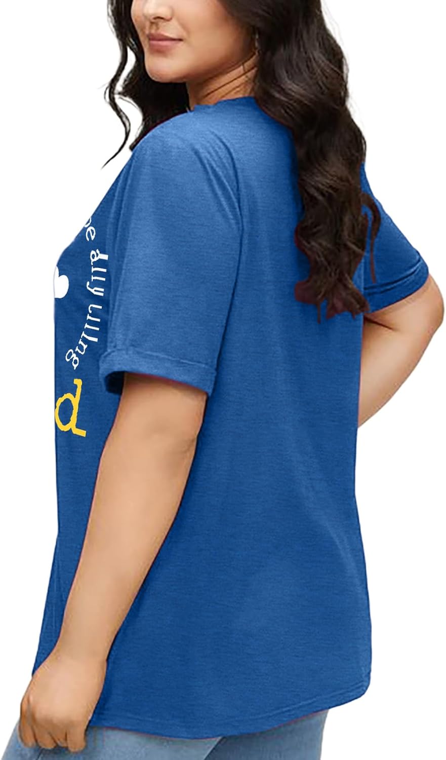 Plus Size Autism Awareness Shirts for Women Be Kind Kindness Tees Awareness Ribbon Support Tops