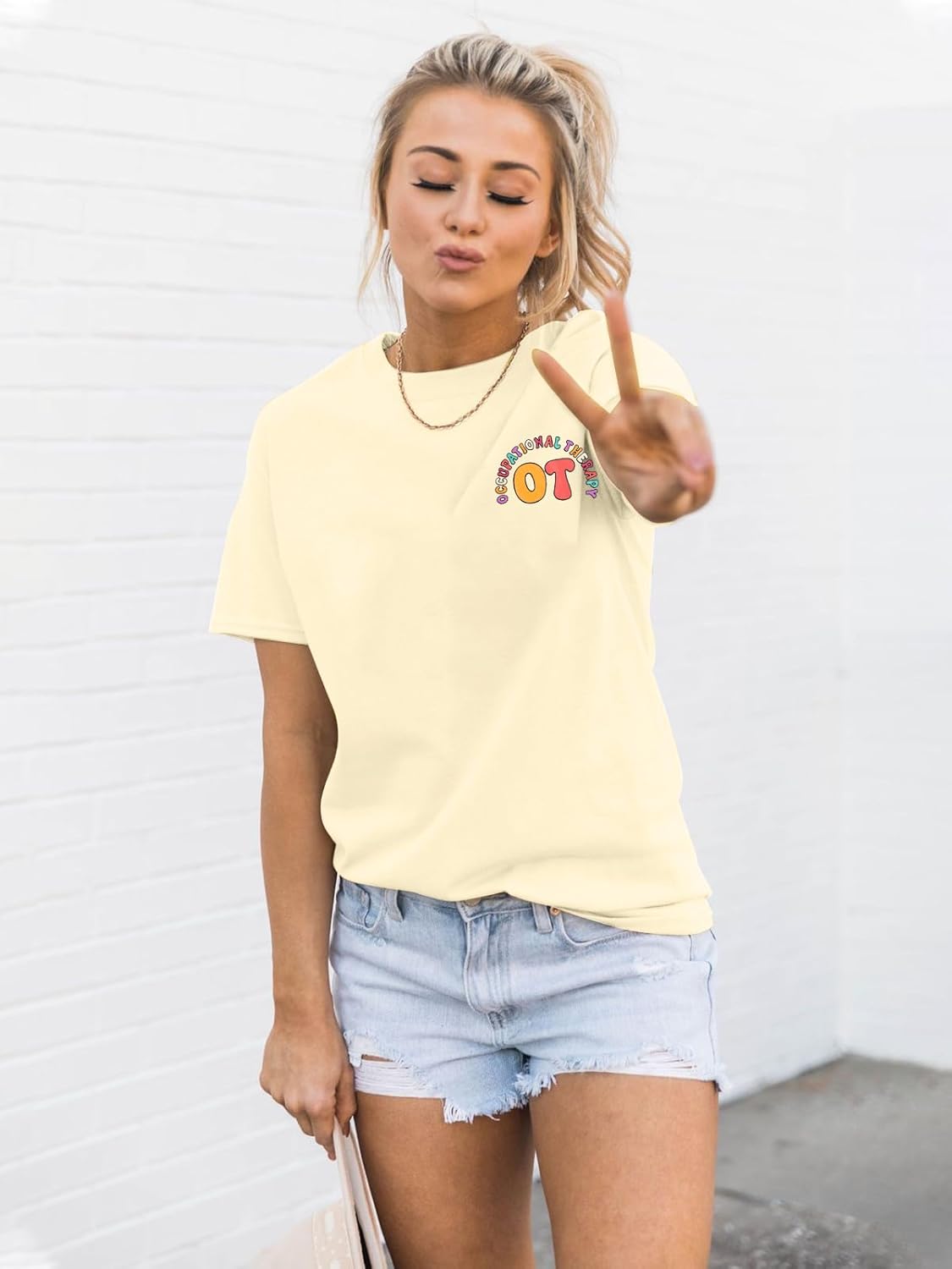 Occupational Therapy Shirts Ot Shirt Autism Awareness Tshirt Occupational Therapist Gifts Tee Casual Short Sleeve Tops