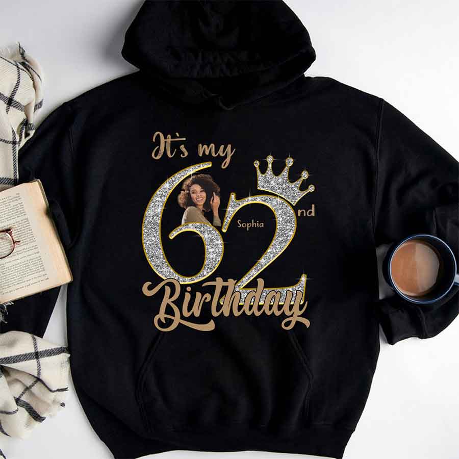 62nd Birthday Shirts, Custom Birthday Shirts, Turning 62 Shirt, Gifts For Women Turning 62, 62 And Fabulous Shirt, 1963 Shirt, 62nd Birthday Shirts For Her-YPT-HCT