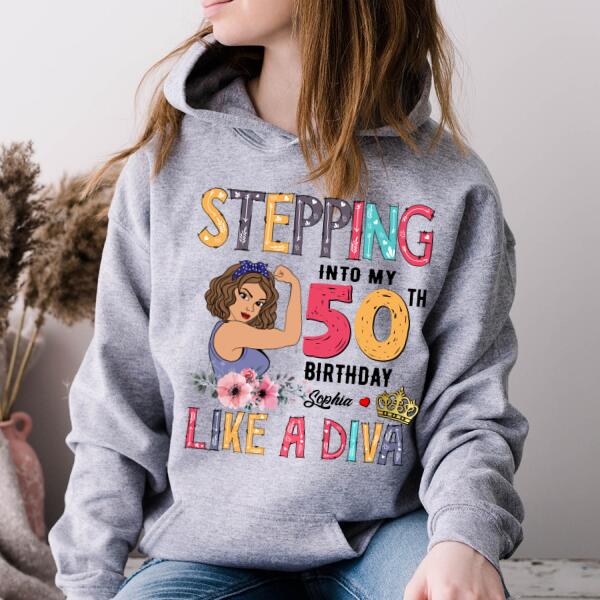 Chapter 50, Fabulous Since 1972 50th Birthday Unique T Shirt For Woman, Custom Birthday Shirt, Her Gifts For 50 Years Old , Turning 50 Birthday Cotton Shirt