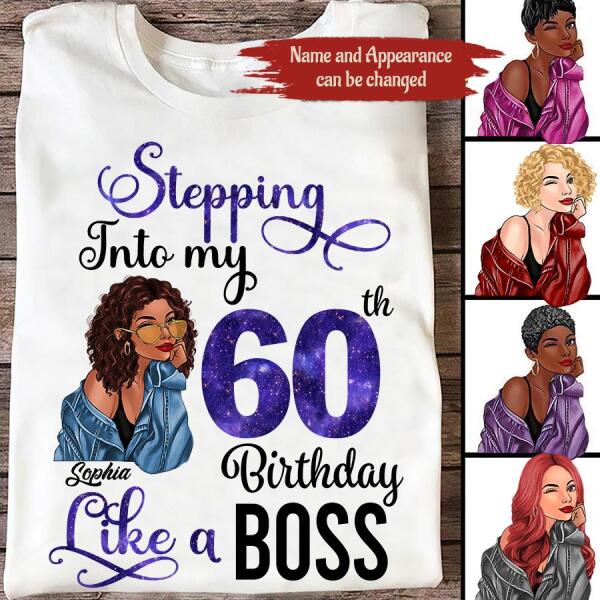 Chapter 60, Fabulous Since 1962 60th Birthday Unique T Shirt For Woman, Custom Birthday Shirt, Her Gifts For 60 Years Old , Turning 60 Birthday Cotton Shirt