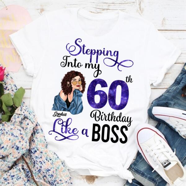 Chapter 60, Fabulous Since 1962 60th Birthday Unique T Shirt For Woman, Custom Birthday Shirt, Her Gifts For 60 Years Old , Turning 60 Birthday Cotton Shirt
