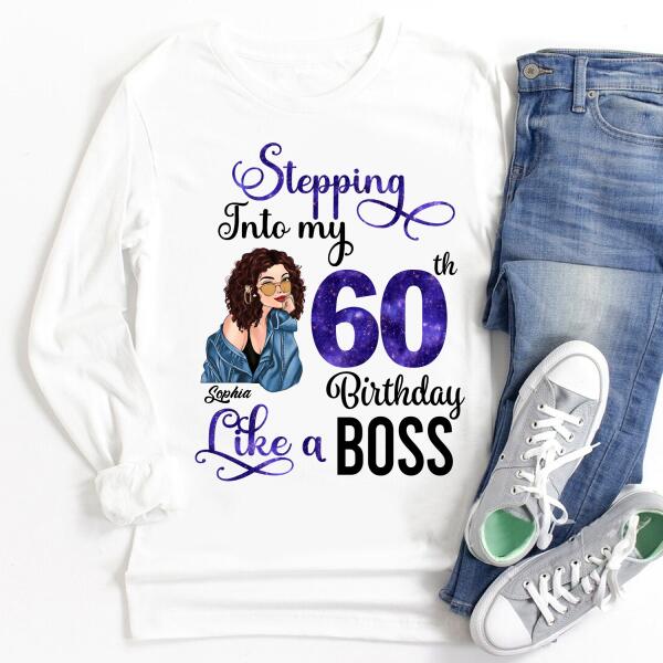 Chapter 60, Fabulous Since 1962 60th Birthday Unique T Shirt For Woman, Custom Birthday Shirt, Her Gifts For 60 Years Old , Turning 60 Birthday Cotton Shirt