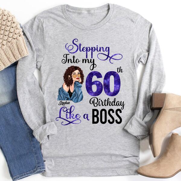 Chapter 60, Fabulous Since 1962 60th Birthday Unique T Shirt For Woman, Custom Birthday Shirt, Her Gifts For 60 Years Old , Turning 60 Birthday Cotton Shirt