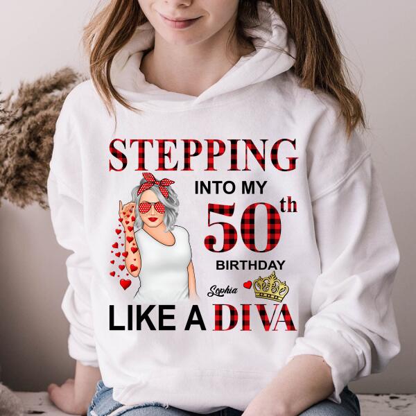 Chapter 50, Fabulous Since 1972 50th Birthday Unique T Shirt For Woman, Custom Birthday Shirt, Her Gifts For 50 Years Old , Turning 50 Birthday Cotton Shirt