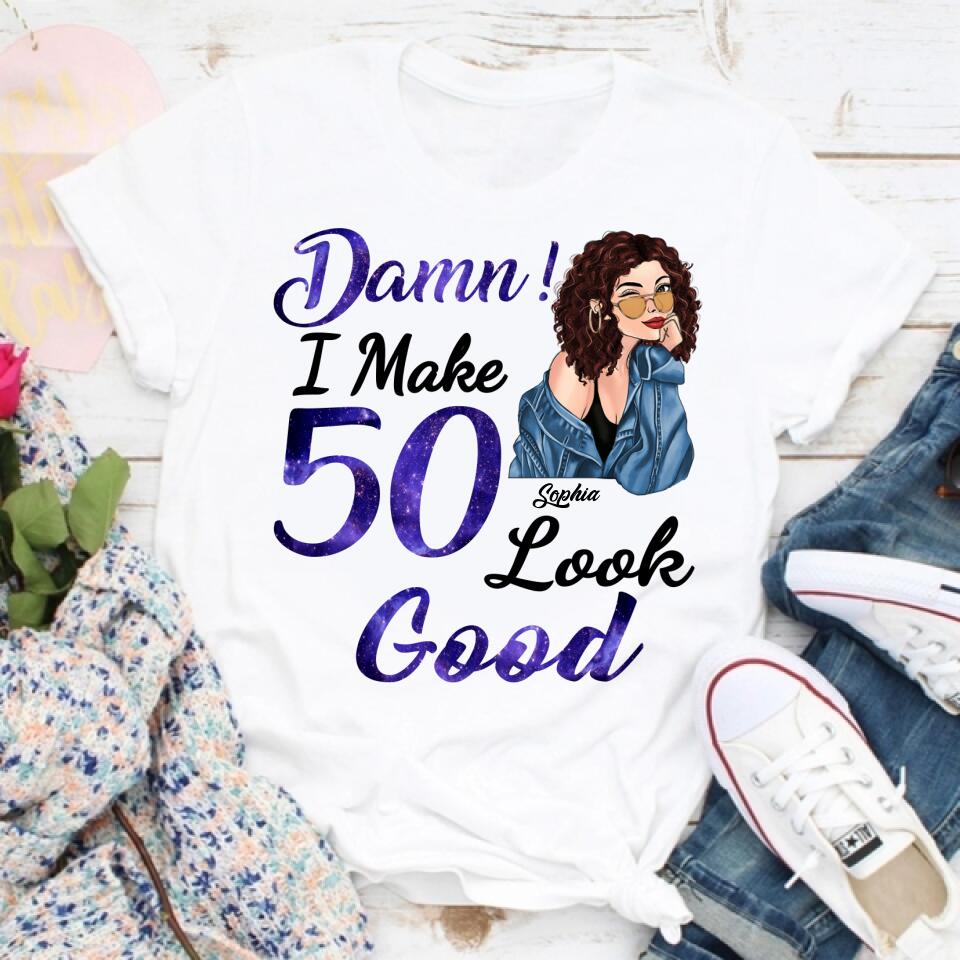 Chapter 50, Fabulous Since 1975 50th Birthday Unique T Shirt For Woman, Her Gifts For 50 Years Old , Turning 50 Birthday Cotton Shirt