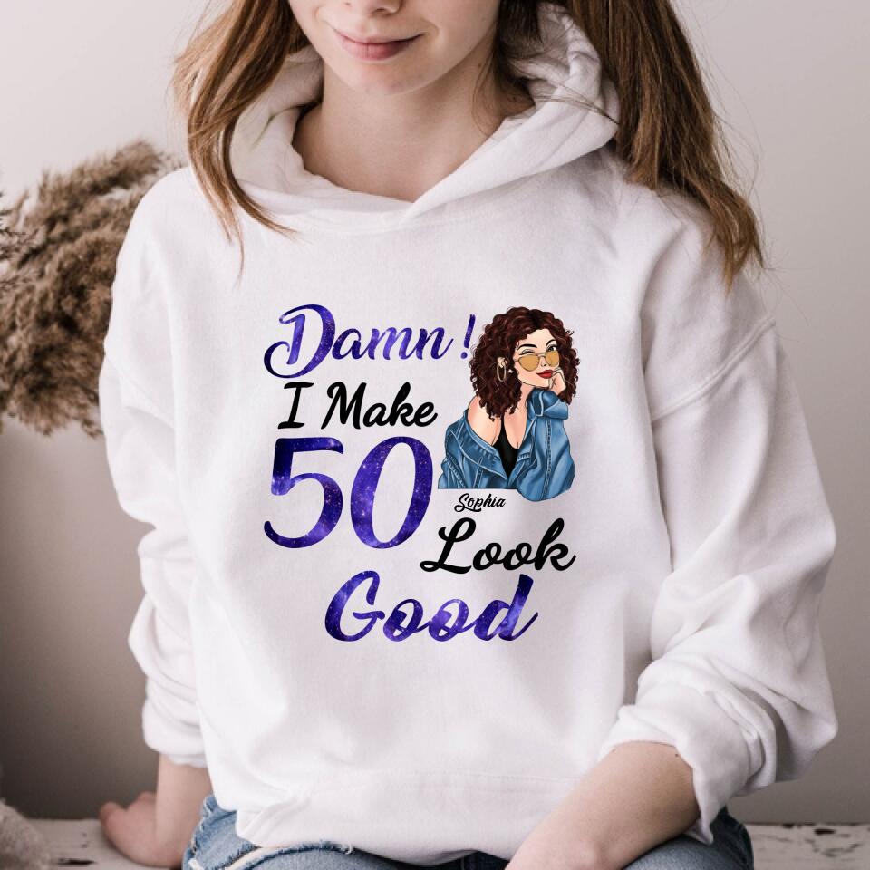 Chapter 50, Fabulous Since 1975 50th Birthday Unique T Shirt For Woman, Her Gifts For 50 Years Old , Turning 50 Birthday Cotton Shirt