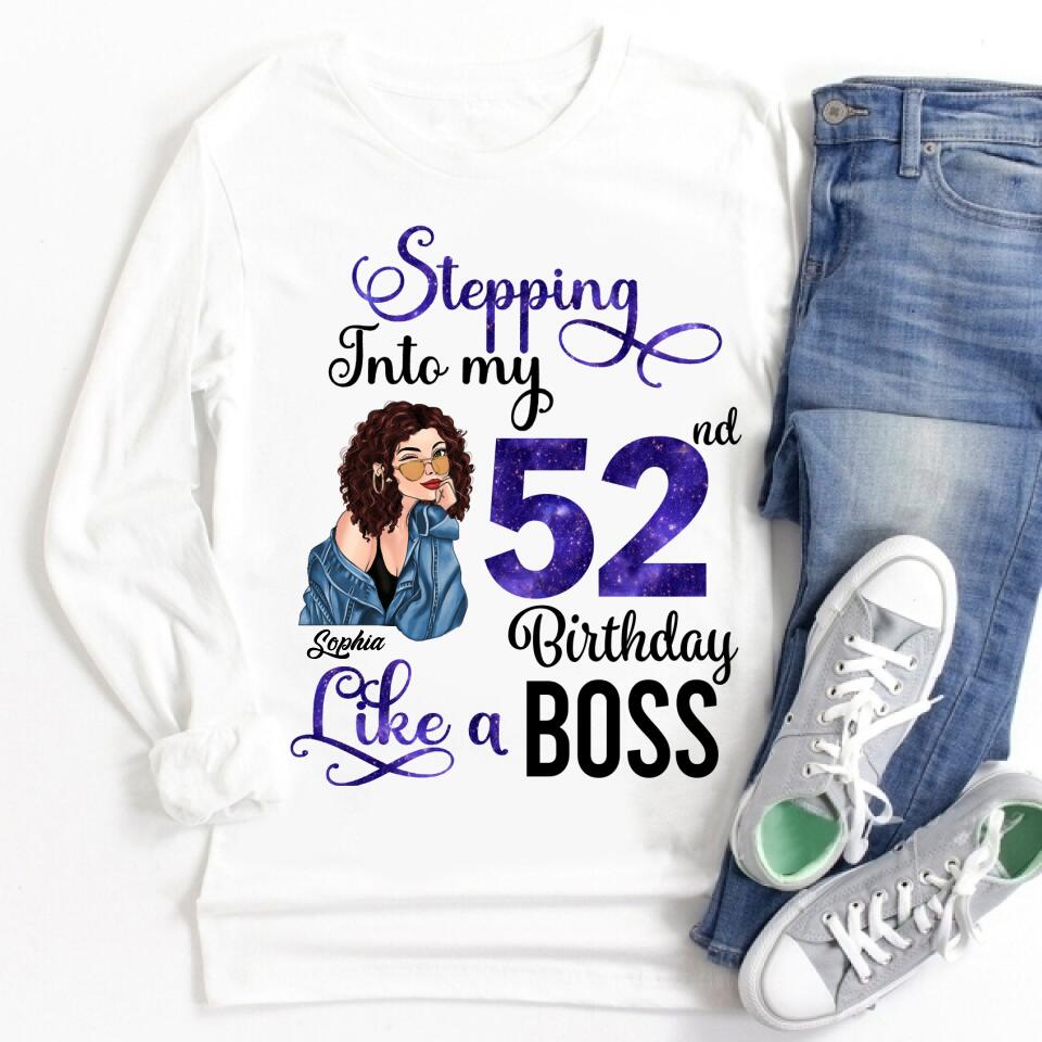 Chapter 52, Fabulous Since 1970 52nd Birthday Unique T Shirt For Woman, Custom Birthday Shirt, Her Gifts For 52 Years Old , Turning 52 Birthday Cotton Shirt