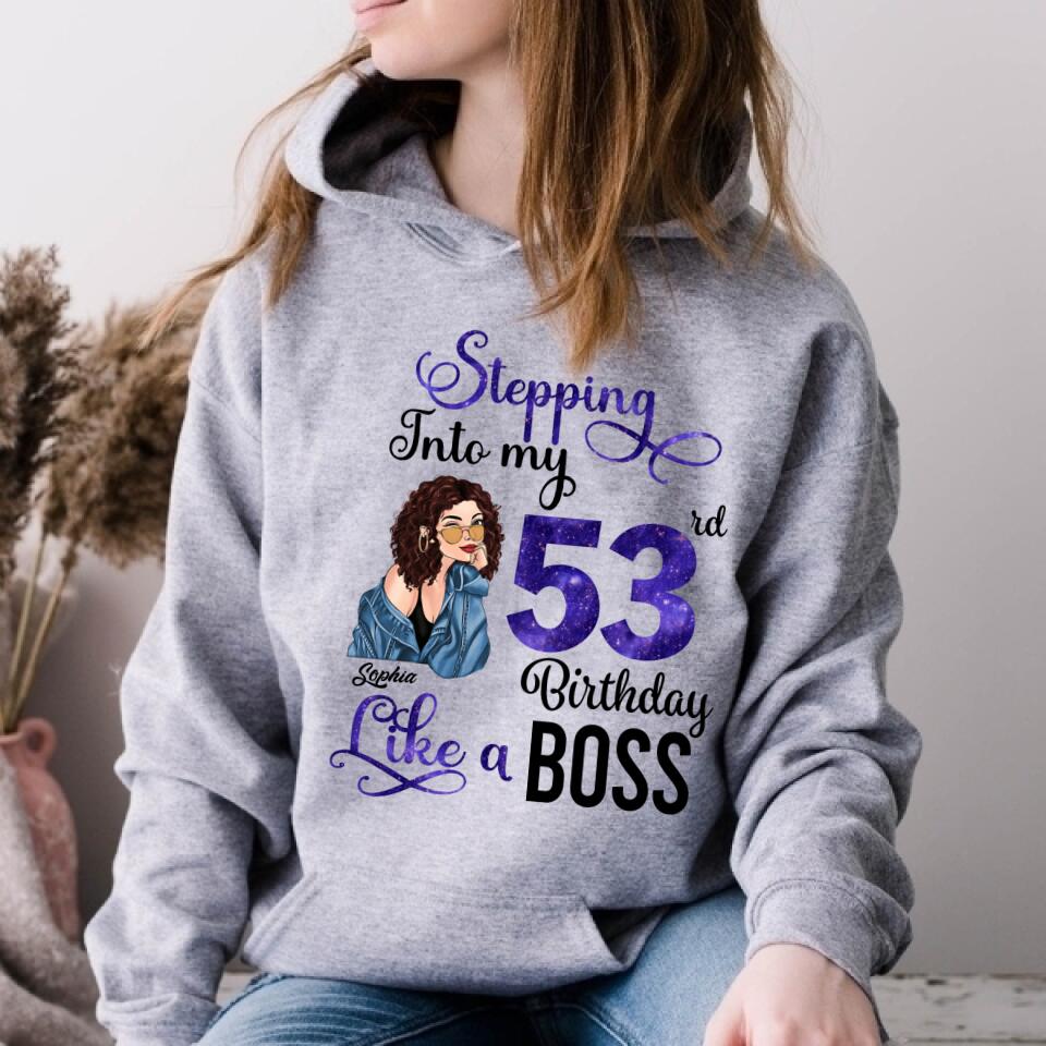 Chapter 53, Fabulous Since 1969 53rd Birthday Unique T Shirt For Woman, Custom Birthday Shirt, Her Gifts For 53 Years Old , Turning 53 Birthday Cotton Shirt