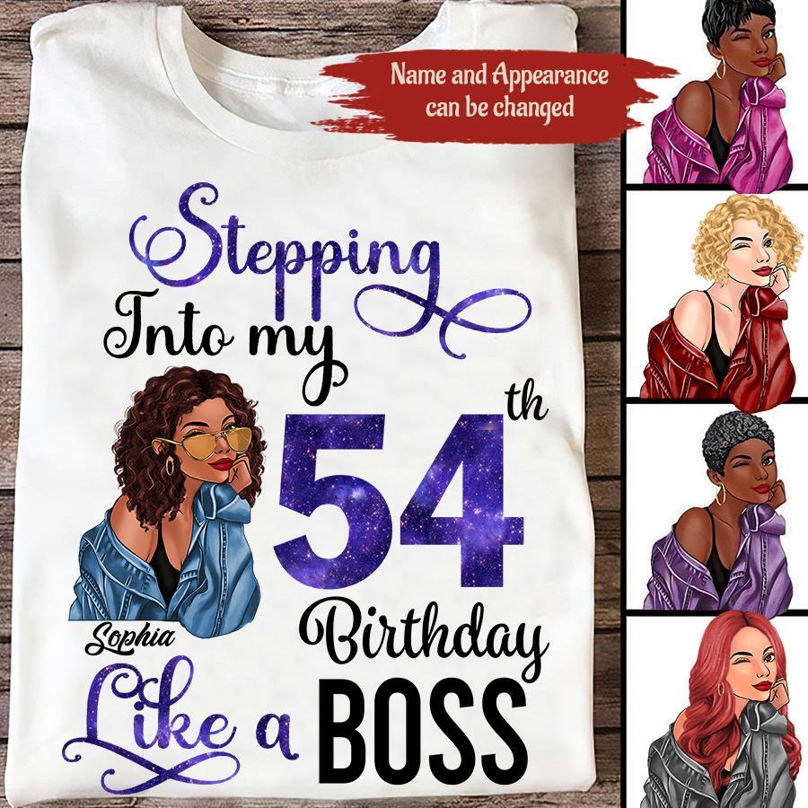 Chapter 54, Fabulous Since 1968 54th Birthday Unique T Shirt For Woman, Custom Birthday Shirt, Her Gifts For 54 Years Old , Turning 54 Birthday Cotton Shirt