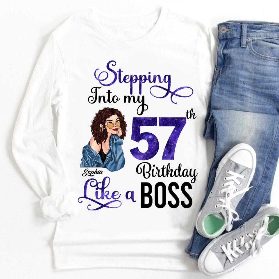 Chapter 57, Fabulous Since 1965 57th Birthday Unique T Shirt For Woman, Custom Birthday Shirt, Her Gifts For 57 Years Old , Turning 57 Birthday Cotton Shirt