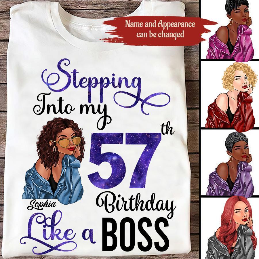 Chapter 57, Fabulous Since 1965 57th Birthday Unique T Shirt For Woman, Custom Birthday Shirt, Her Gifts For 57 Years Old , Turning 57 Birthday Cotton Shirt