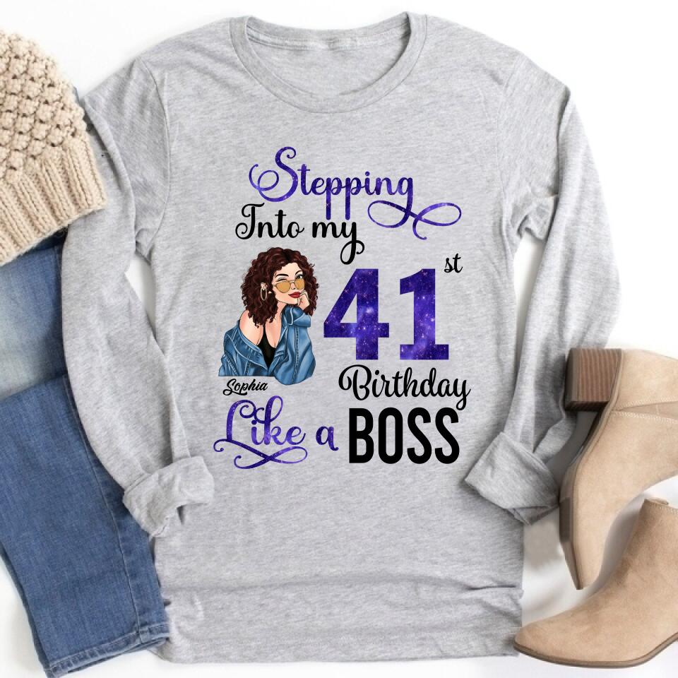 Chapter 41, Fabulous Since 1985 41st Birthday Unique T Shirt For Woman, Custom Birthday Shirt, Her Gifts For 41 Years Old , Turning 41 Birthday Cotton Shirt